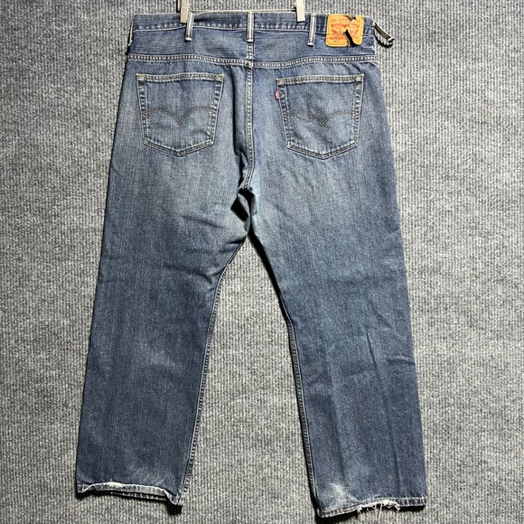 Levi's Other - Levis 569 Loose Straight Jeans Mens 40x32 Blue Denim Baggy Distressed Casual